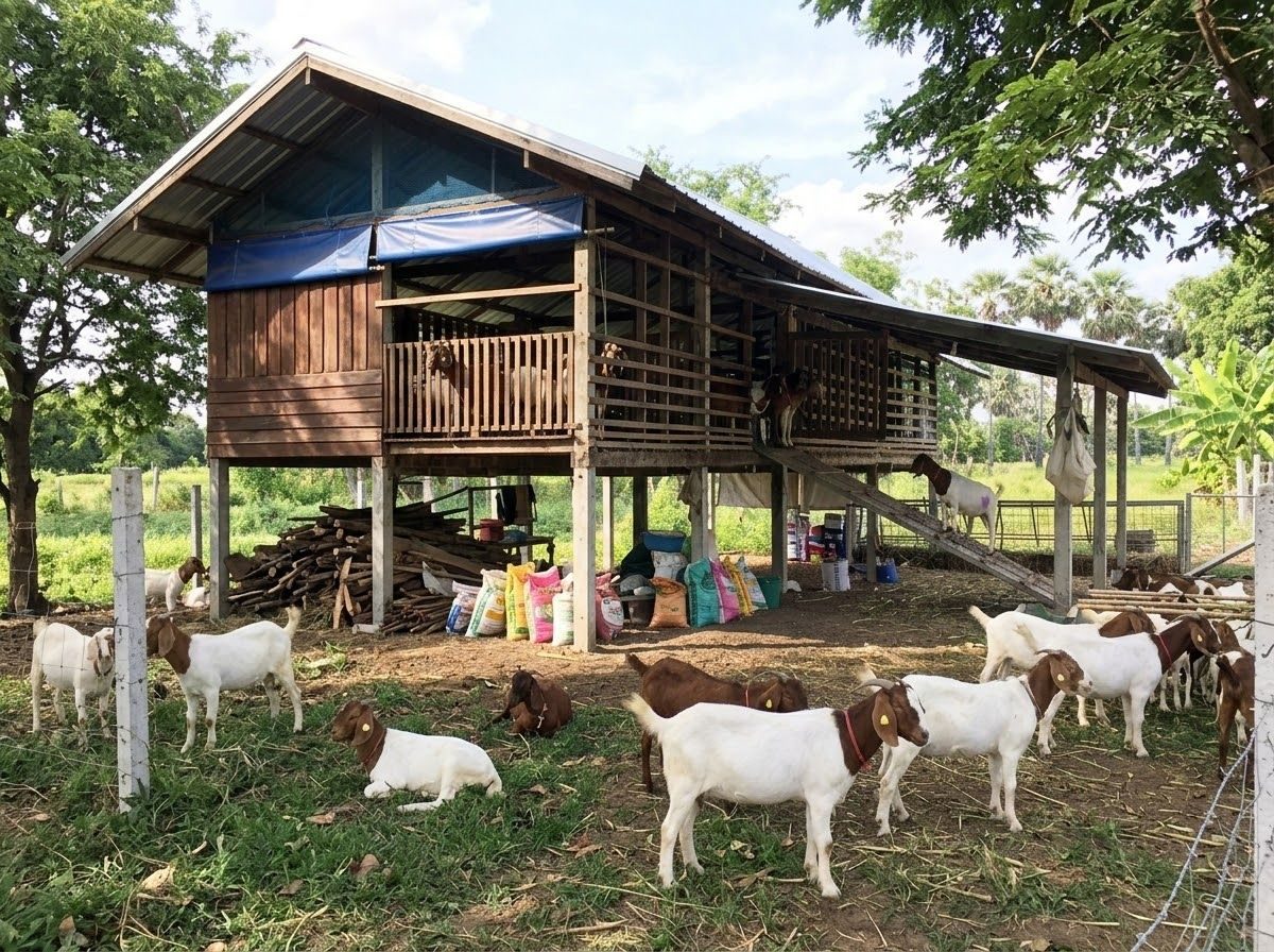 รูปประกอบกระทู้: 🐐 รู้จัก “แพะเนื้อ” ทางเลือกปศุสัตว์สร้างรายได้ที่ต้องเริ่มด้วยความรู้จริง